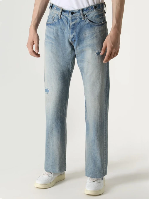Джинсы Regular Fit хлопковые PRPS
