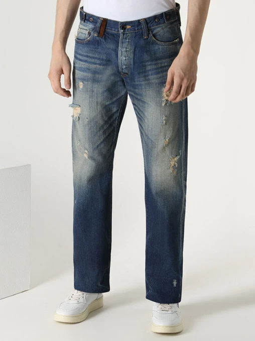 Джинсы Regular Fit хлопковые PRPS