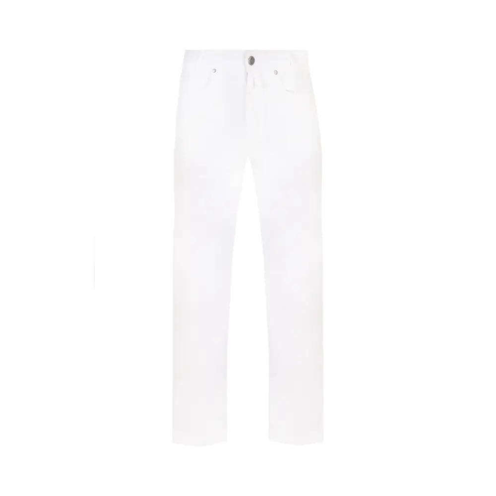 Джинсы Slim Fit однотонные