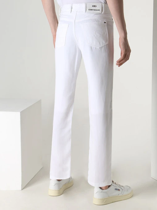 Джинсы Slim Fit однотонные CORTIGIANI