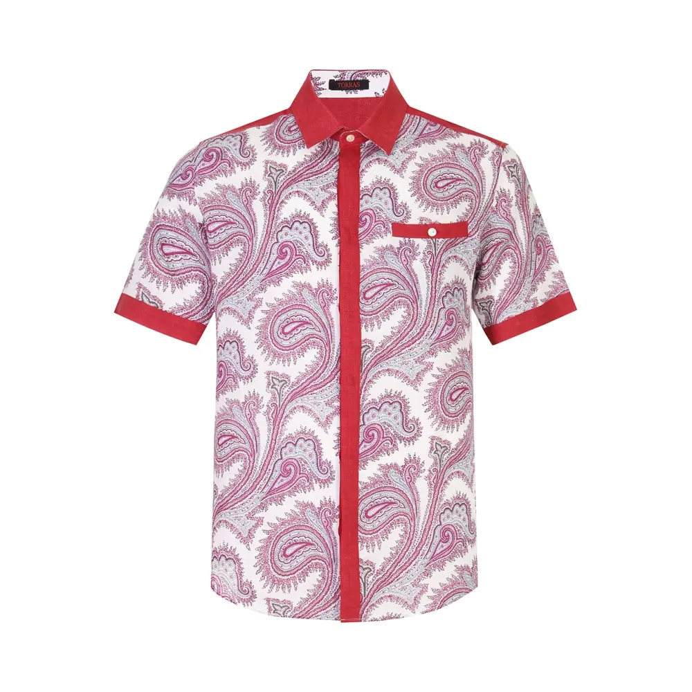 Рубашка Regular Fit льняная