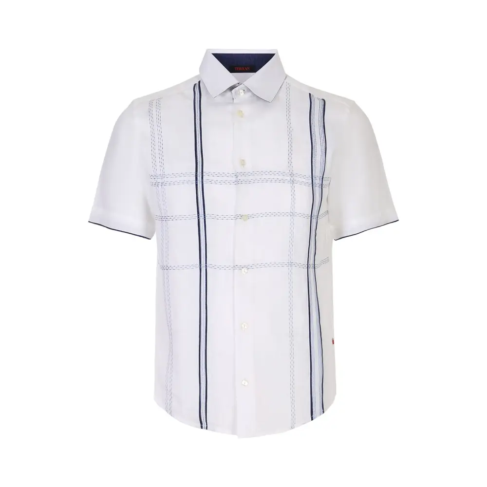 Рубашка Regular Fit льняная