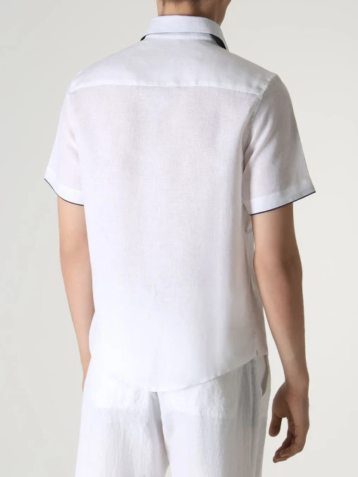 Рубашка Regular Fit льняная TORRAS