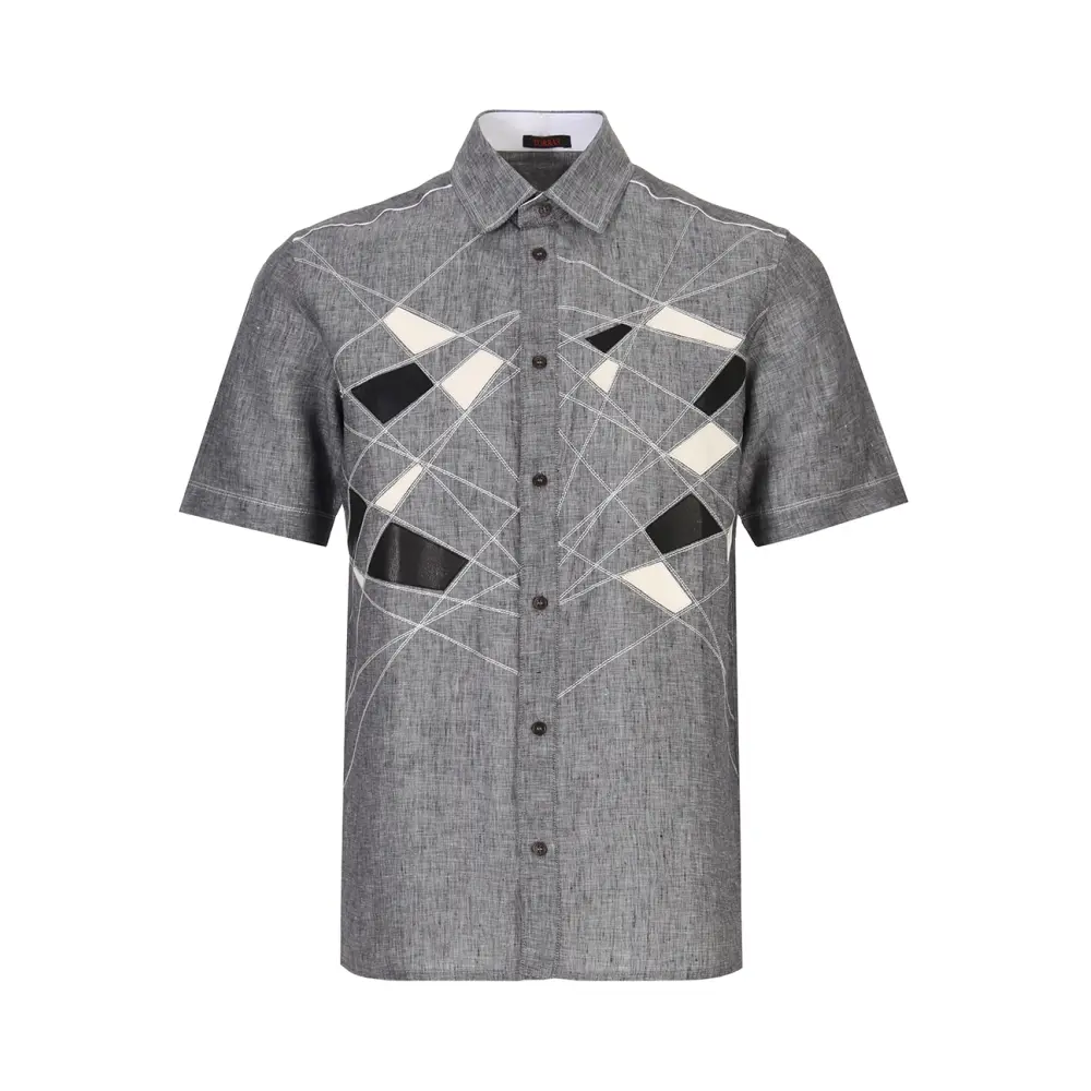 Рубашка Regular Fit льняная