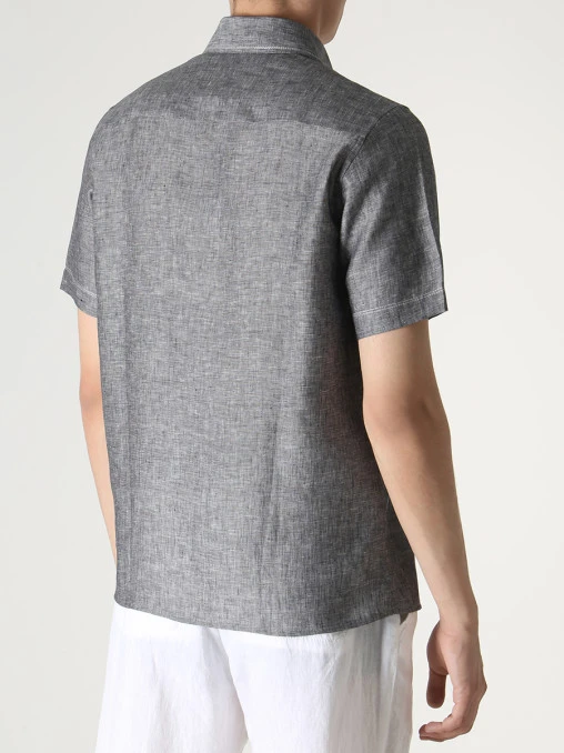 Рубашка Regular Fit льняная TORRAS