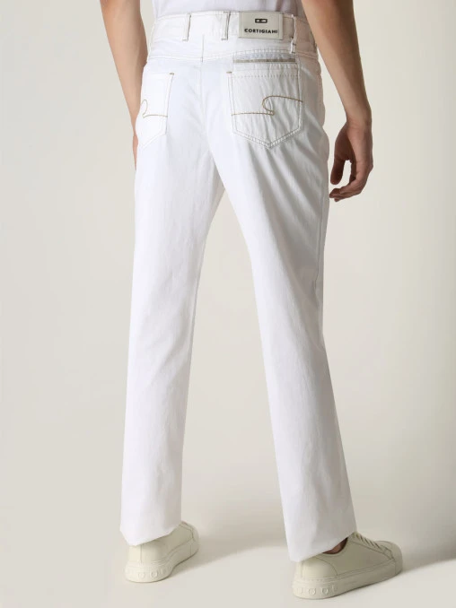 Джинсы Regular Fit хлопковые CORTIGIANI