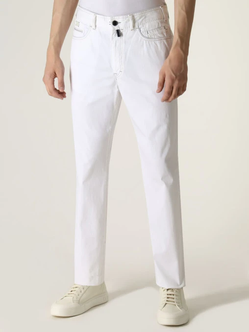 Джинсы Regular Fit хлопковые CORTIGIANI
