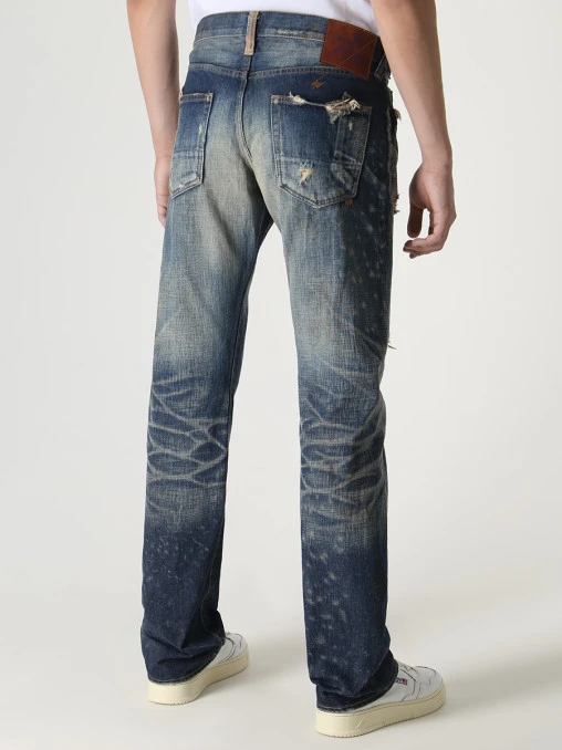 Джинсы Regular Fit хлопковые PRPS