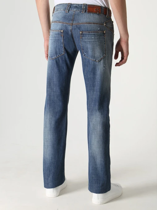 Джинсы Regular Fit хлопковые ERMANNO SCERVINO