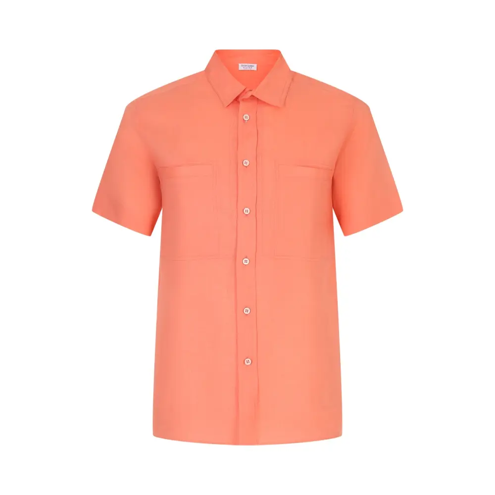 Рубашка Regular Fit льняная
