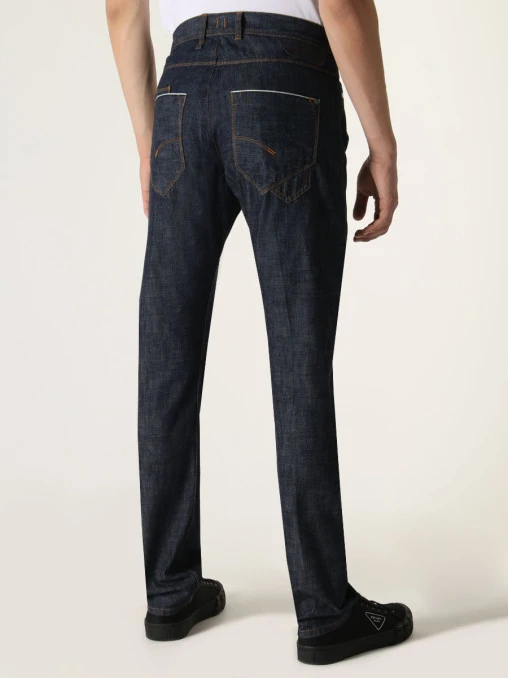 Джинсы Slim Fit хлопковые NEIL BARRETT