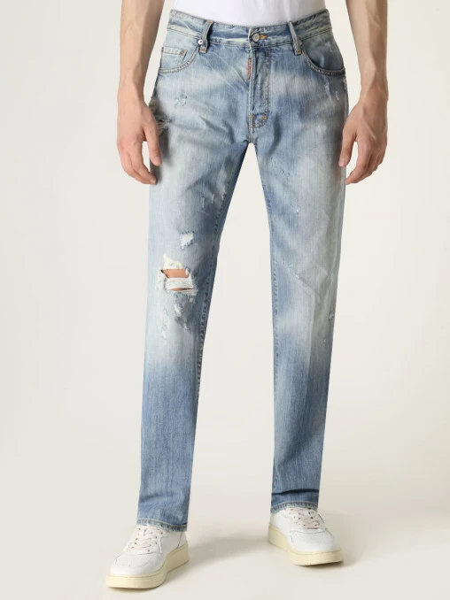 Джинсы Regular Fit хлопковые DSQUARED2