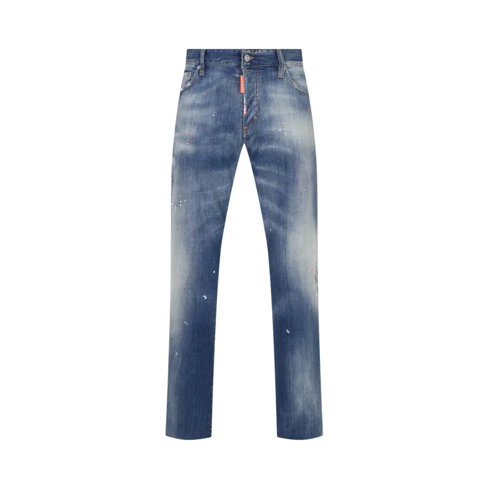 Джинсы Regular Fit хлопковые