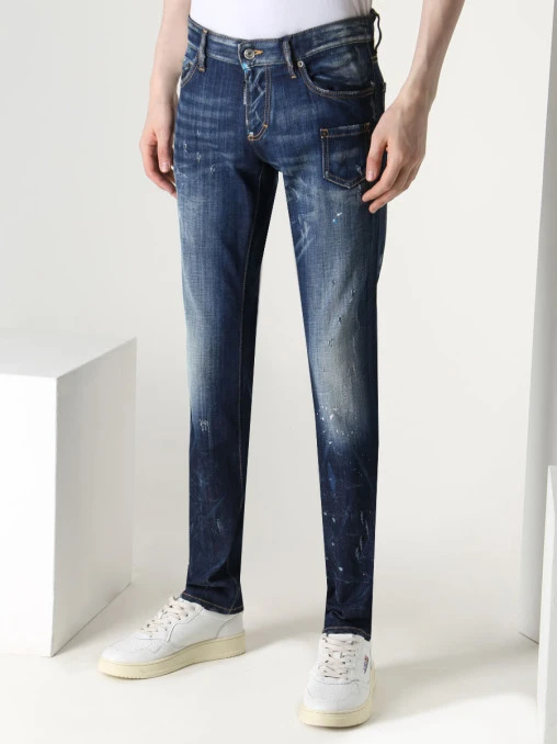Джинсы Slim Fit хлопковые DSQUARED2
