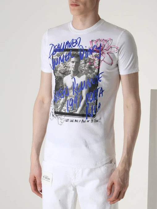 Футболка хлопковая DSQUARED2