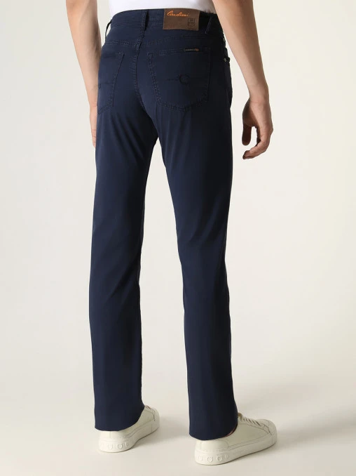Джинсы Slim Fit хлопковые CORNELIANI