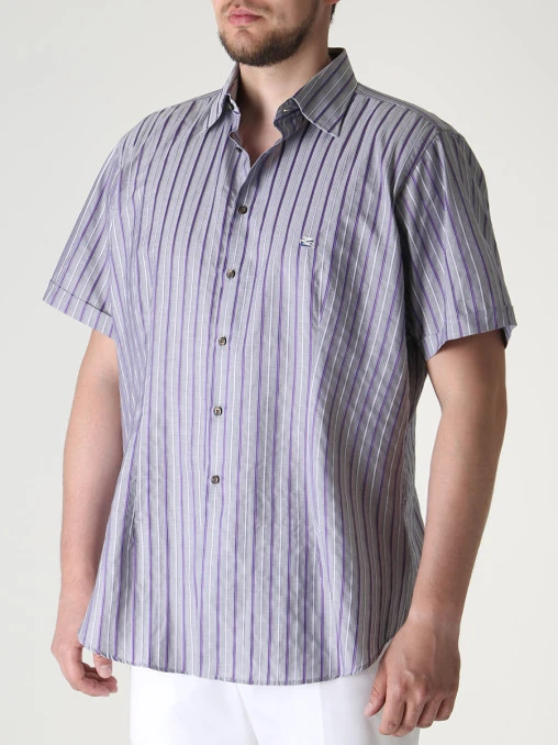 Рубашка Slim Fit хлопковая ETRO