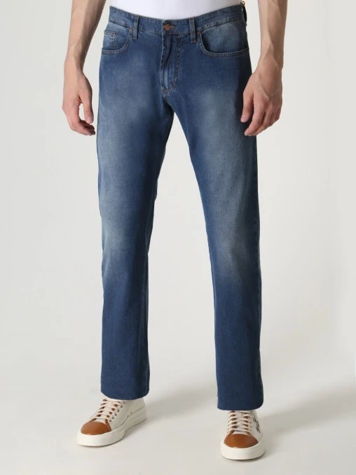 Джинсы Regular Fit хлопковые ETRO