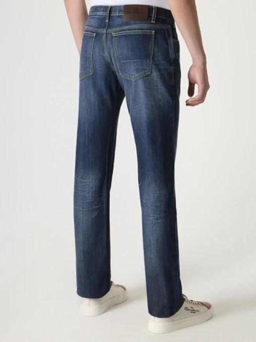 Джинсы Regular Fit хлопковые ETRO