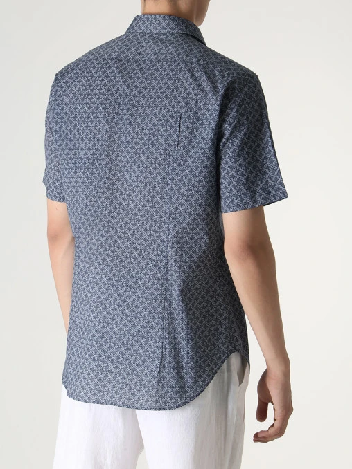 Рубашка Slim Fit хлопковая BRIONI