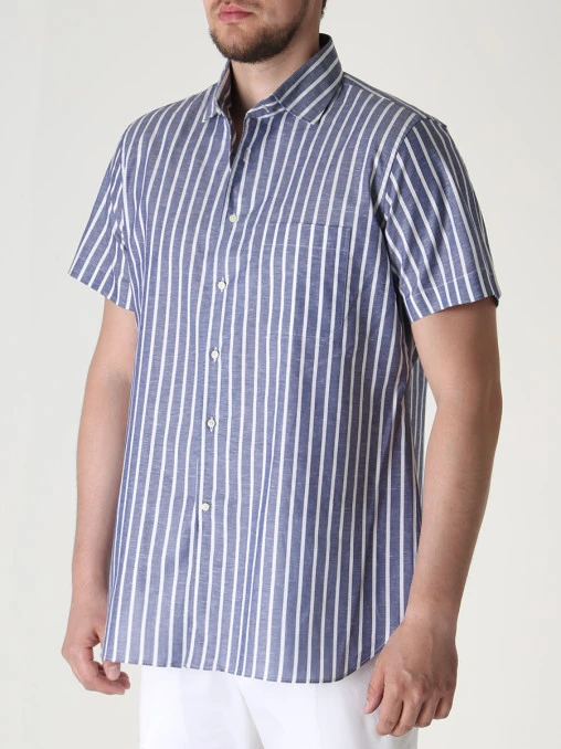 Рубашка Regular Fit хлопковая CORNELIANI