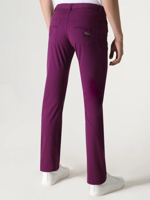 Джинсы Slim Fit хлопковые ETRO