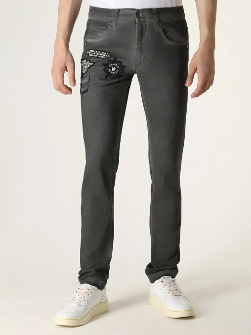 Джинсы Super Skinny Fit хлопковые FRANKIE MORELLO