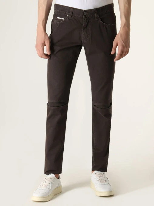 Джинсы Super Skinny Fit хлопковые FRANKIE MORELLO