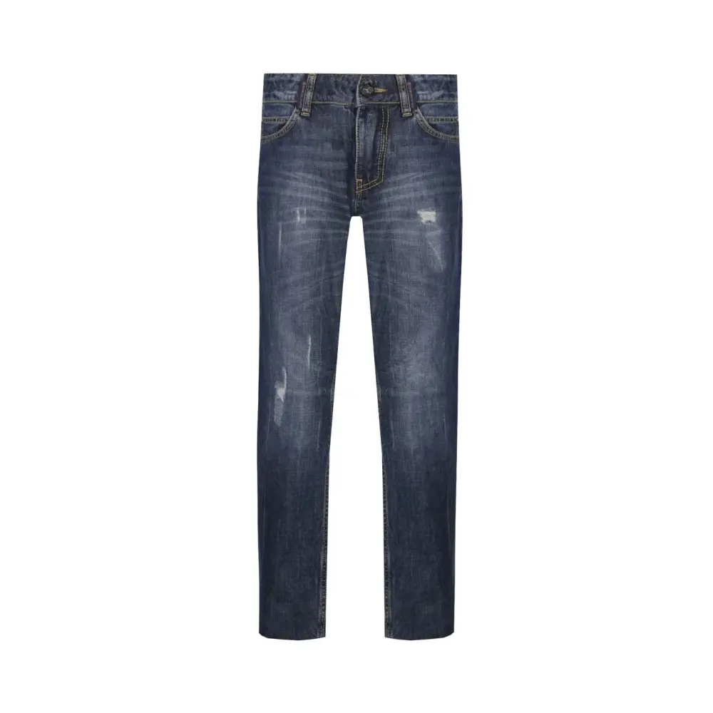 Джинсы Slim Fit хлопковые