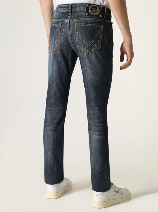 Джинсы Slim Fit хлопковые FRANKIE MORELLO