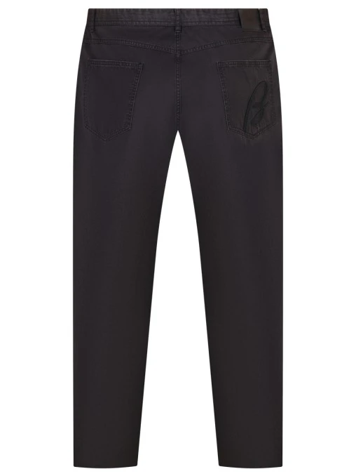 Джинсы Regular Fit из хлопка и шелка BRIONI