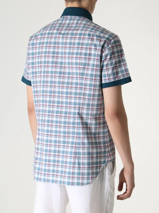 Рубашка Slim Fit хлопковая BRIONI