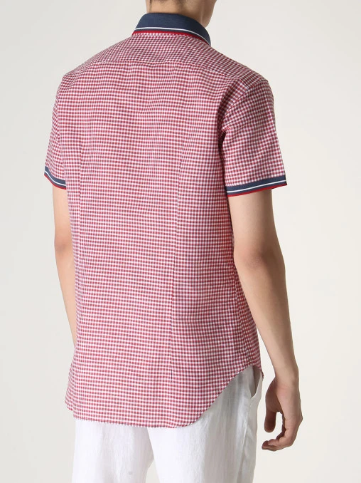Рубашка Slim Fit льняная BRIONI