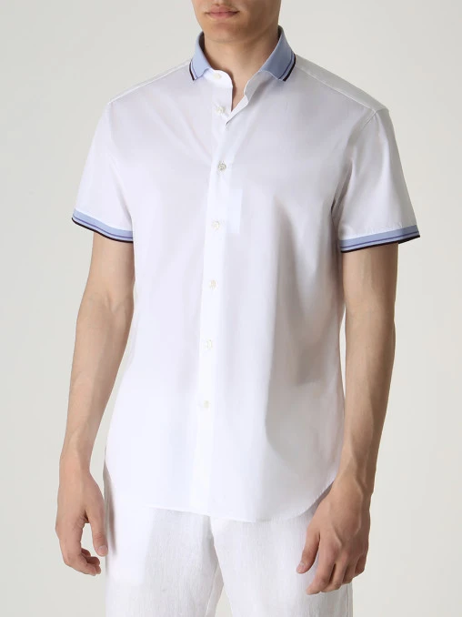 Рубашка Slim Fim хлопковая BRIONI