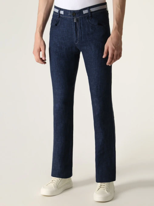 Джинсы Regular Fit льняные CORTIGIANI