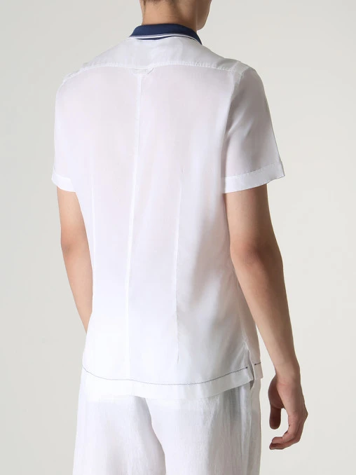 Рубашка Slim Fit из лиоцелла CORTIGIANI