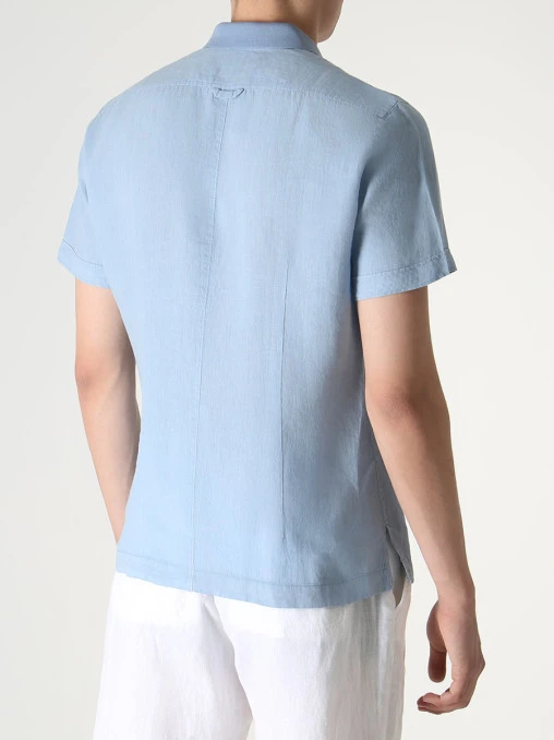 Рубашка Slim Fit льняная CORTIGIANI