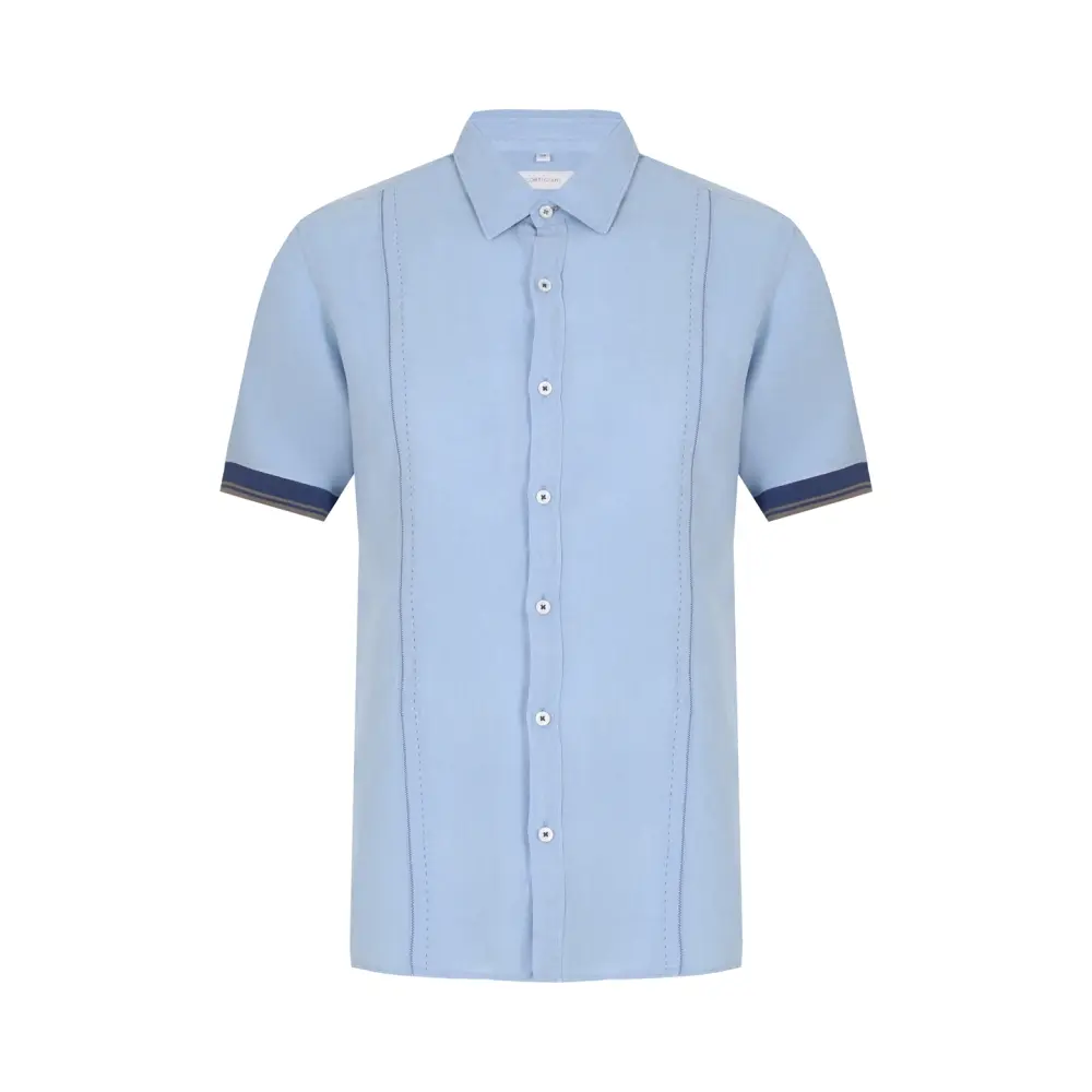 Рубашка Slim Fit льняная