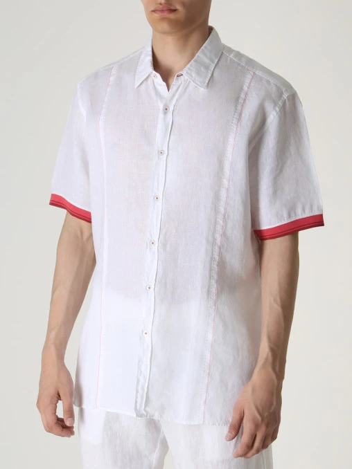 Рубашка Regular Fit льняная CORTIGIANI