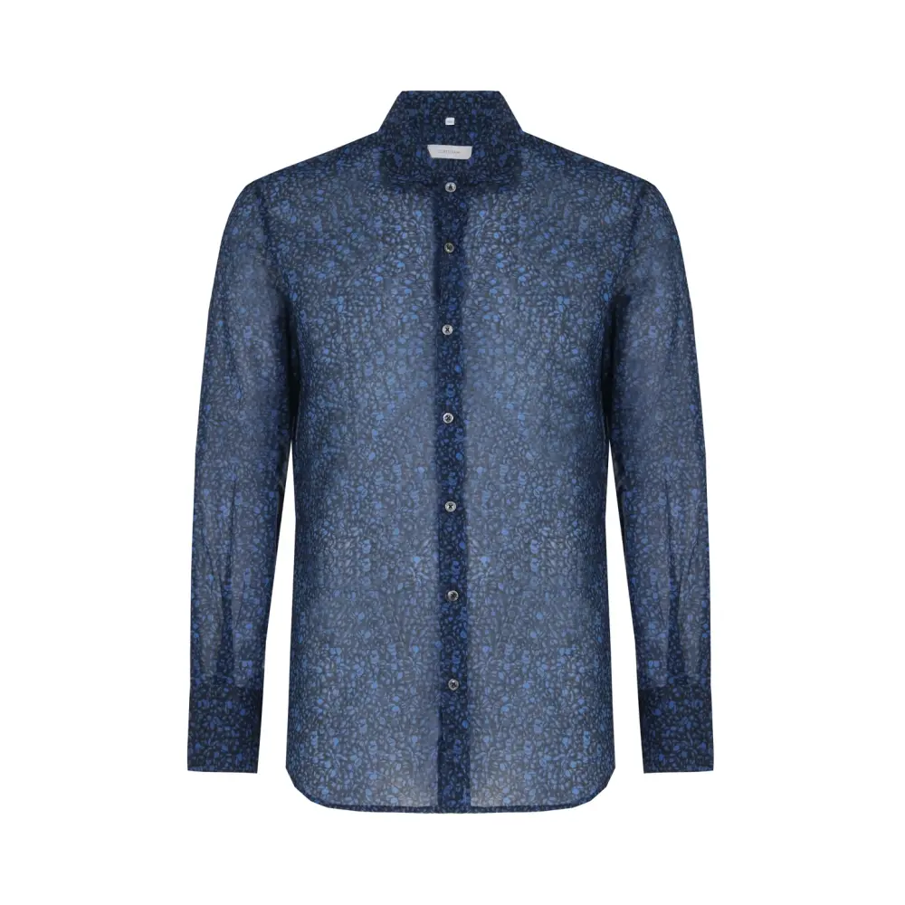 Рубашка Slim Fit хлопковая