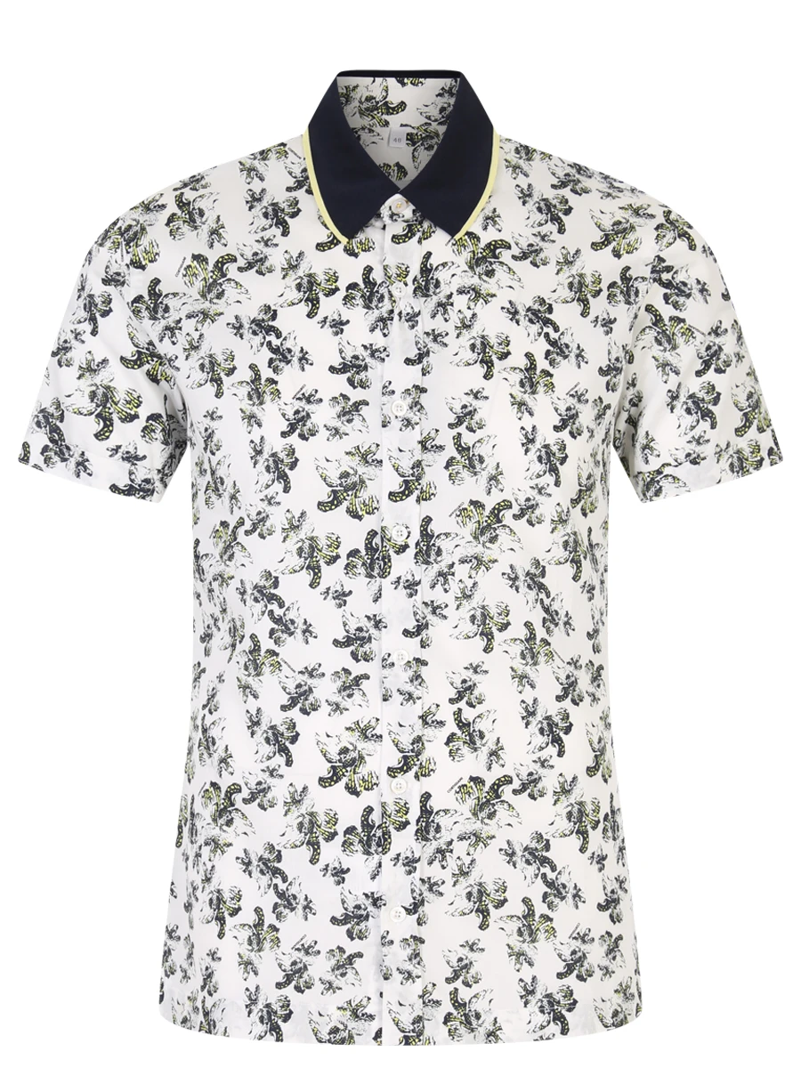 Рубашка Slim Fit хлопковая