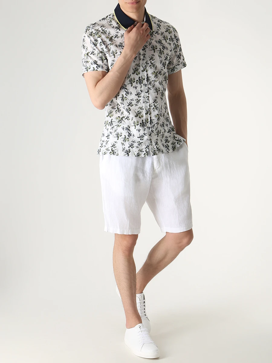 Рубашка Slim Fit хлопковая