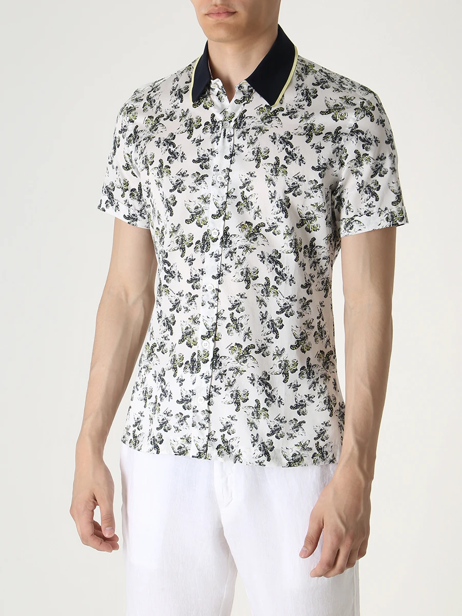 Рубашка Slim Fit хлопковая