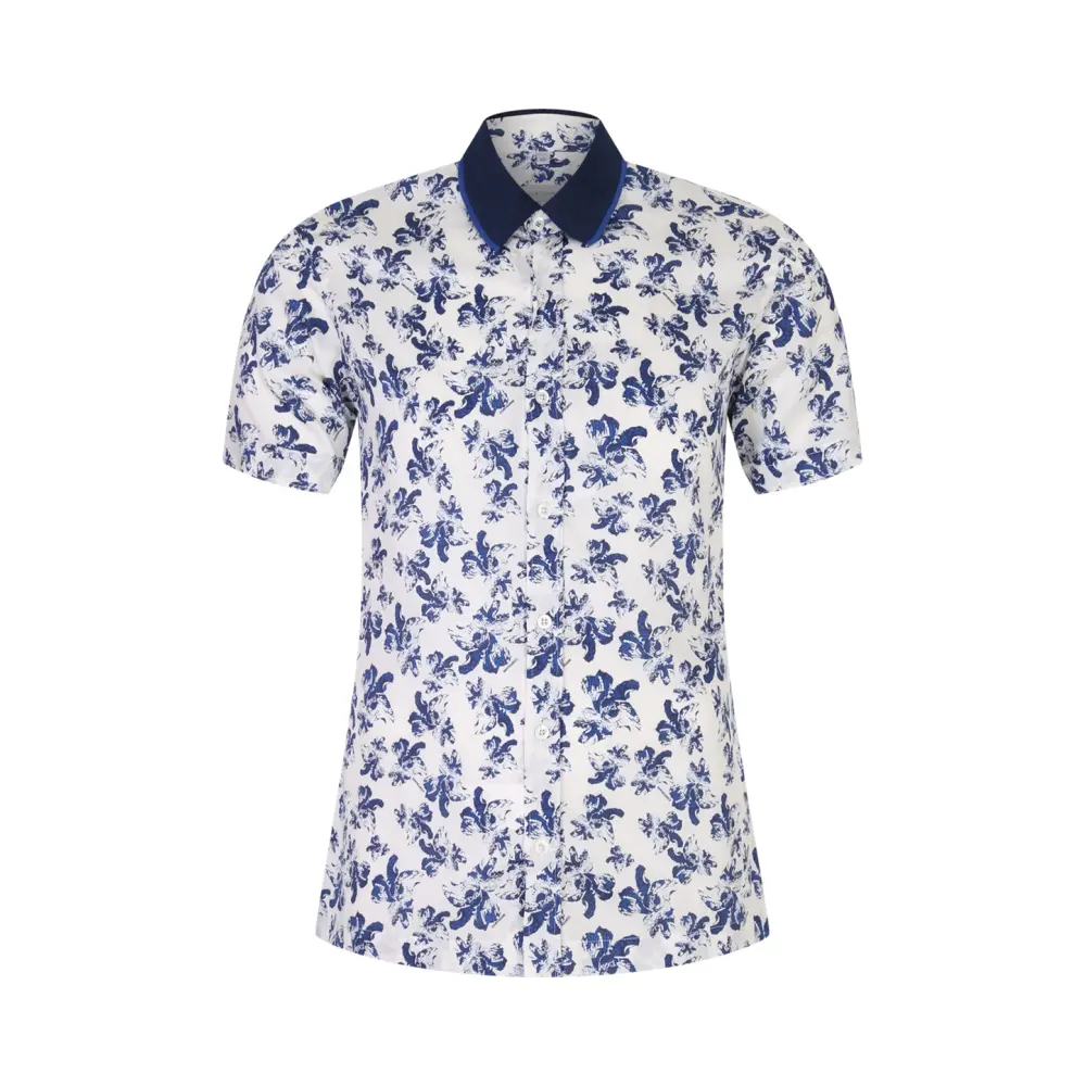 Рубашка Slim Fit хлопковая