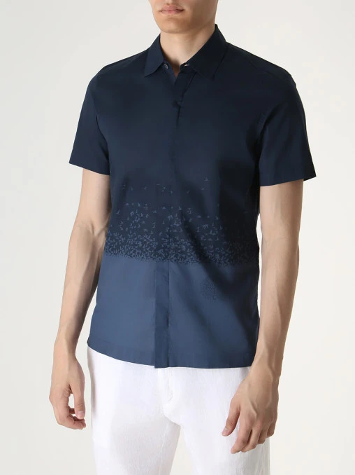 Рубашка Regular Fit хлопковая CORTIGIANI