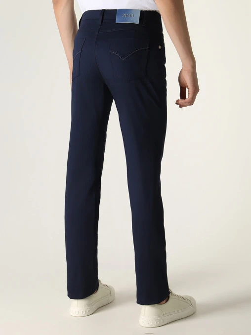 Джинсы Slim Fit хлопковые ZILLI