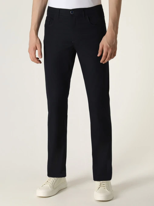 Джинсы Slim Fit хлопковые ZILLI