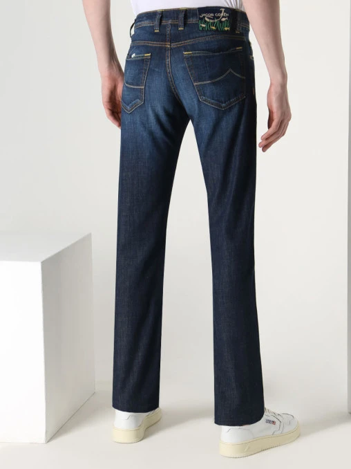 Джинсы Regular Fit хлопковые JACOB COHEN