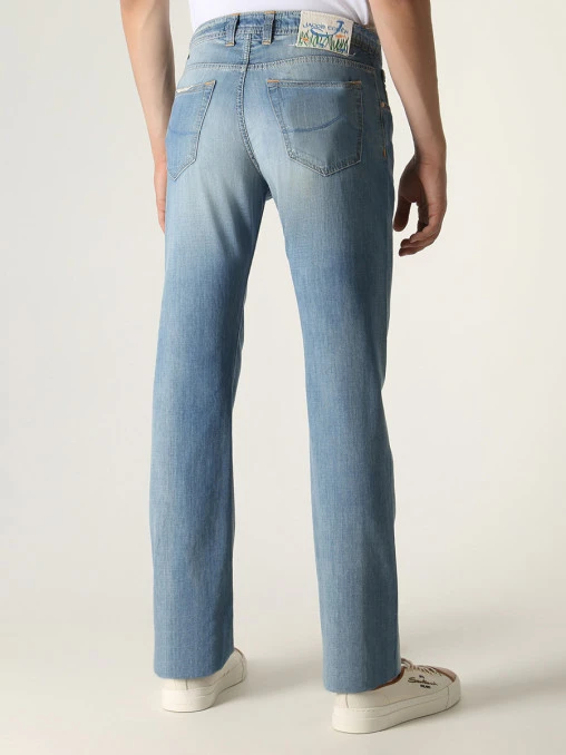 Джинсы Regular Fit хлопковые JACOB COHEN