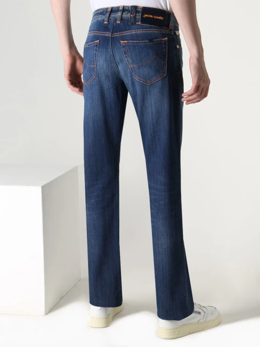Джинсы Regular Fit хлопковые JACOB COHEN